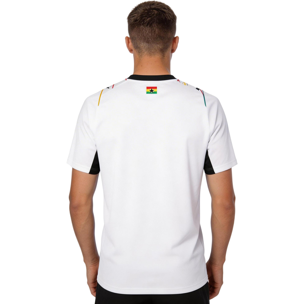 Ghana Home Jersey World Cup 2026 (back view)