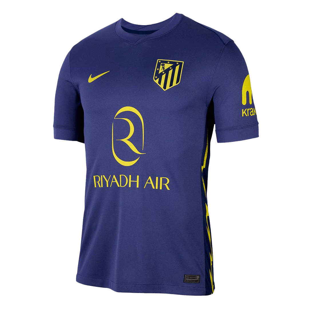 GRIEZMANN #7 Atletico Madrid Away Jersey 2025/26 (back view)