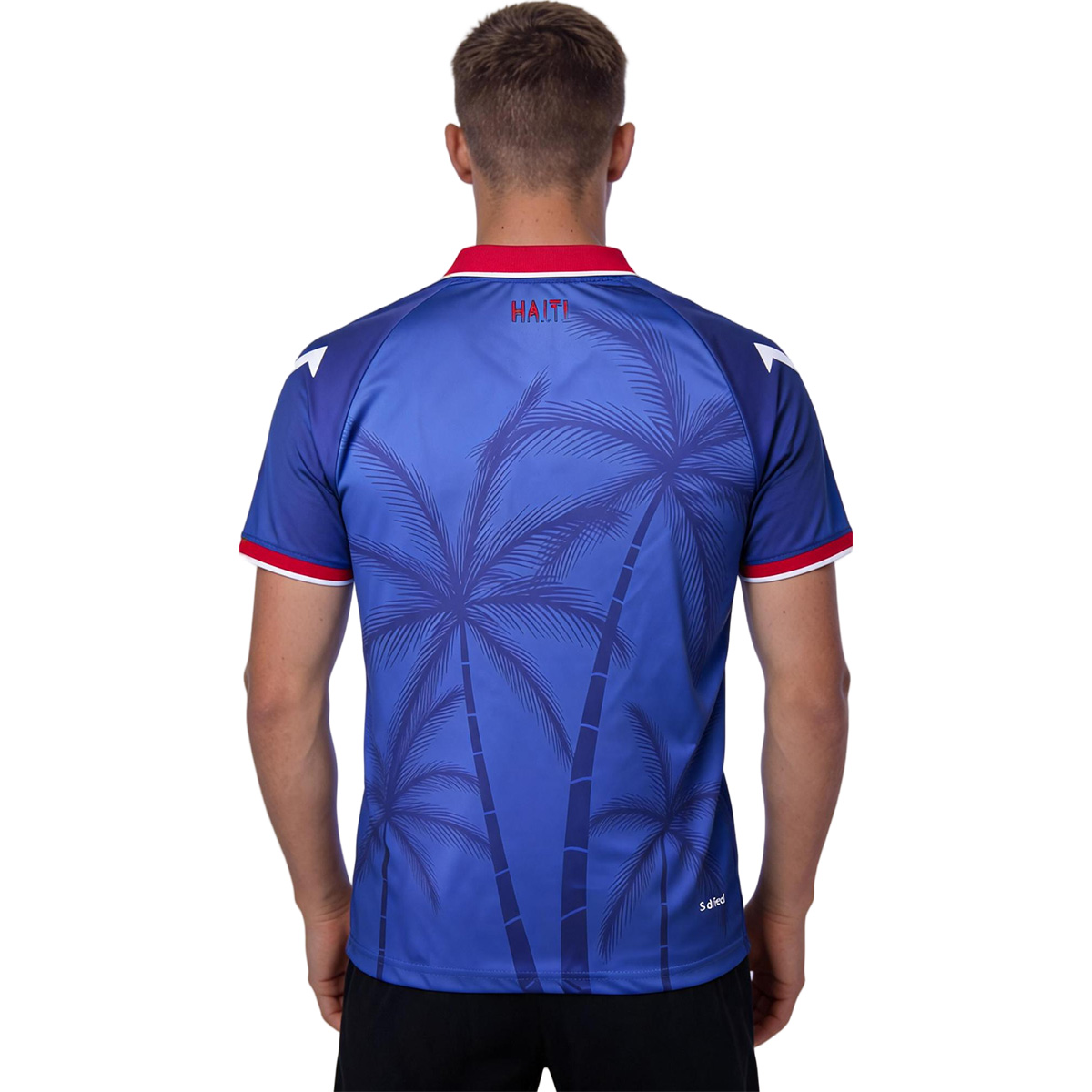 Haiti Home Jersey World Cup 2026 (back view)