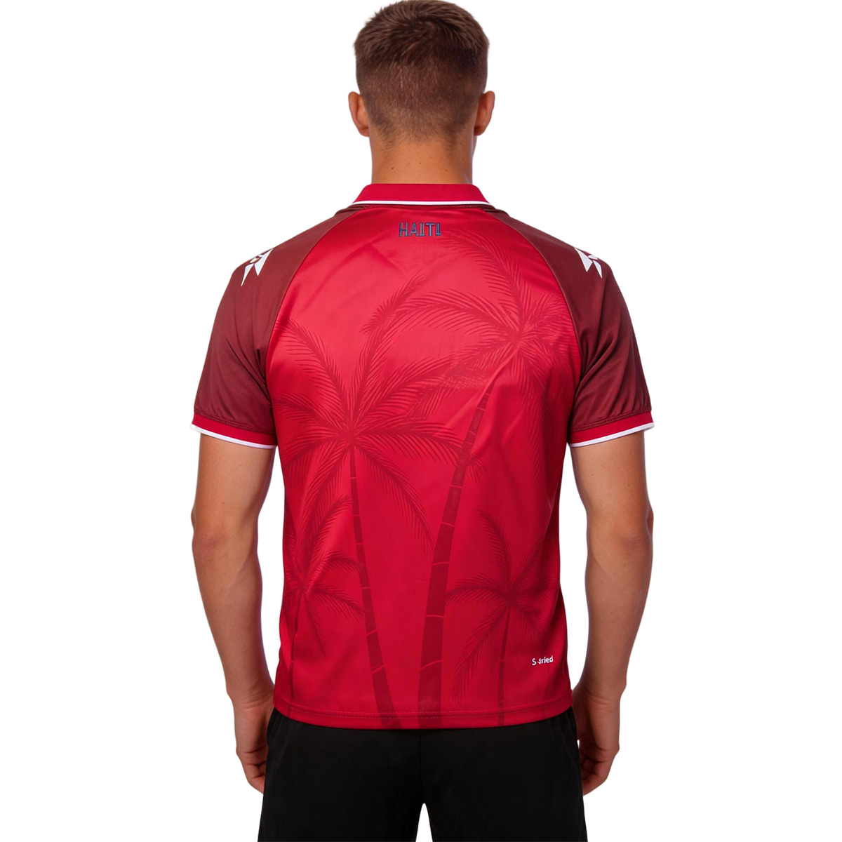 Haiti Third Jersey World Cup 2026 (back view)