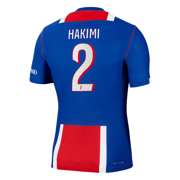 HAKIMI #2 PSG Home Match Jersey Player Version 2026/27 (back view)