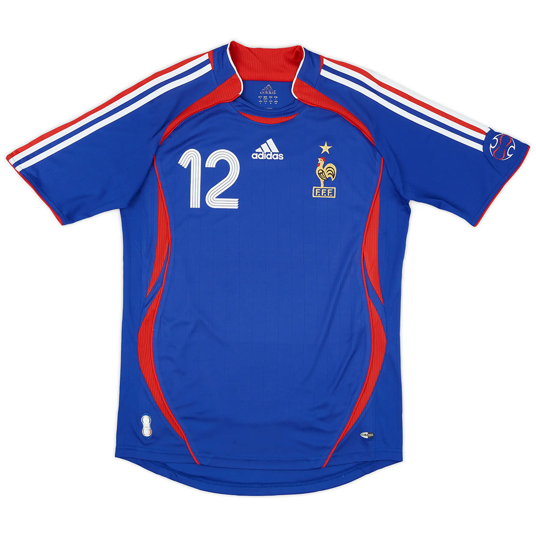 HENRY #12 Retro France Home Jersey World Cup 2006 (back view)