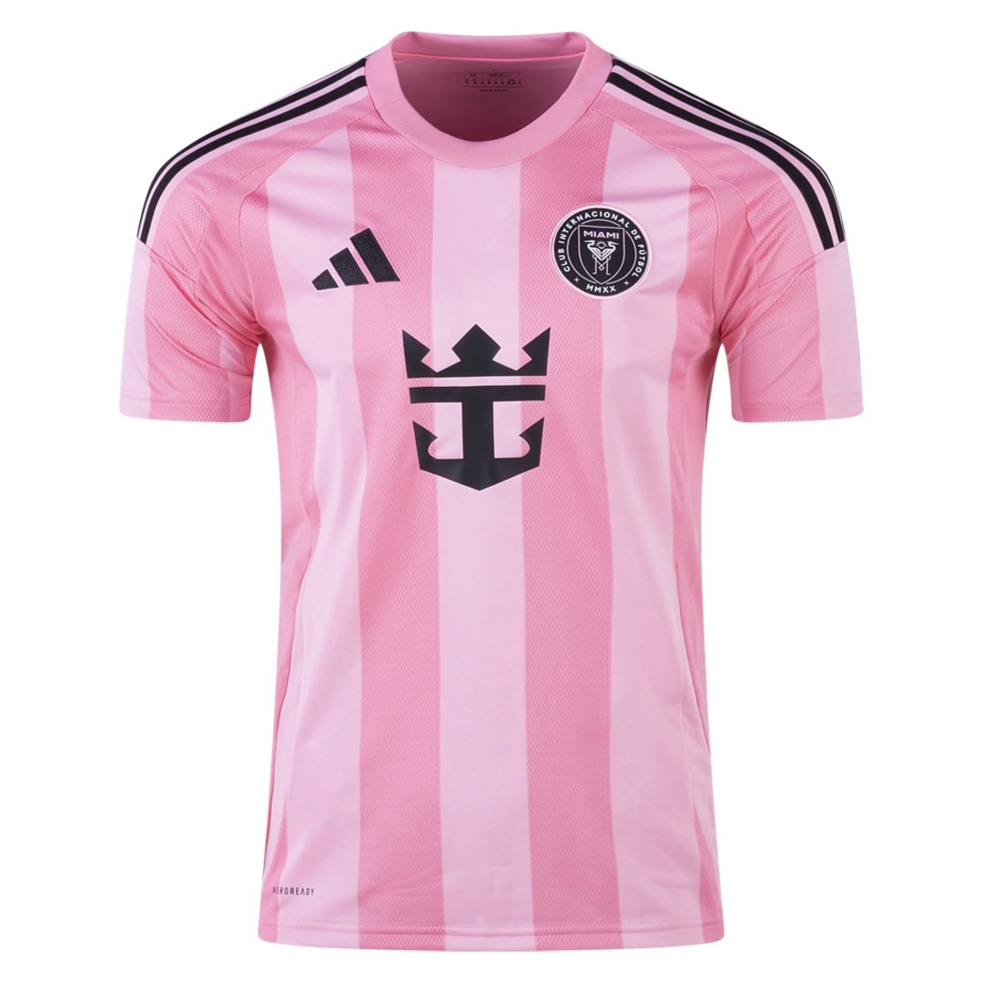 Inter Miami CF Euforia Home Jersey Kit 2025 (back view)