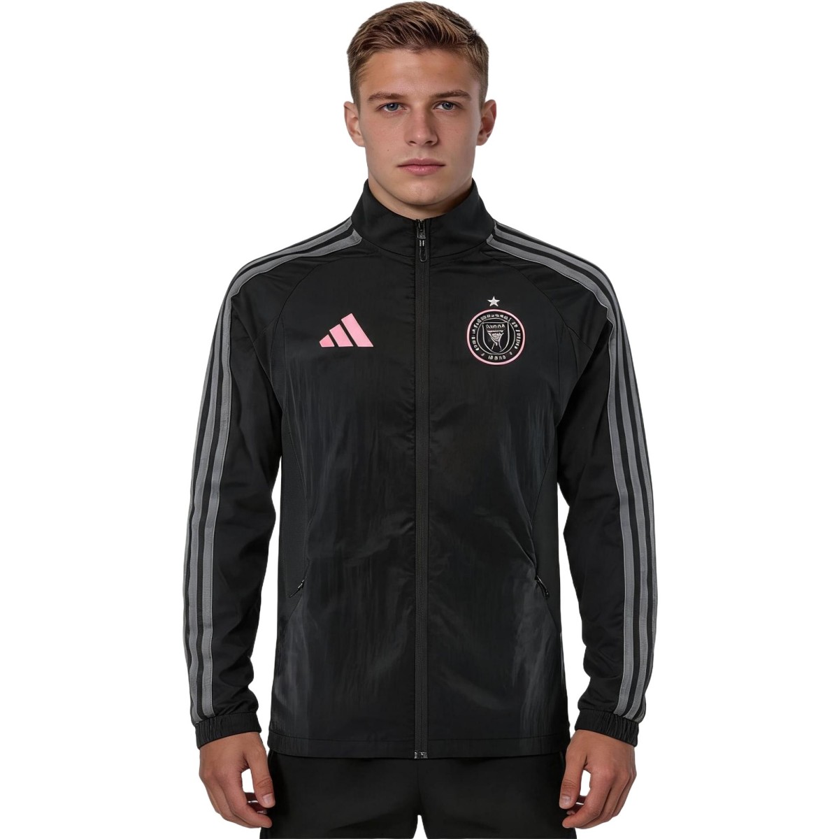 Inter Miami Windbreaker Jacket Black 2026/27