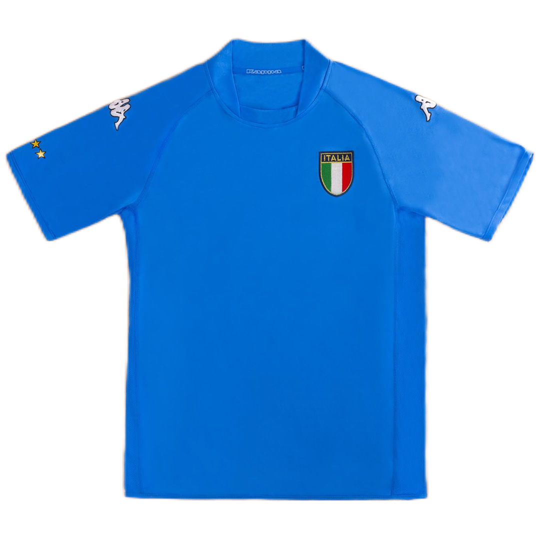 INZAGHI #9 Retro Italy Home Jersey World Cup 2002 (back view)