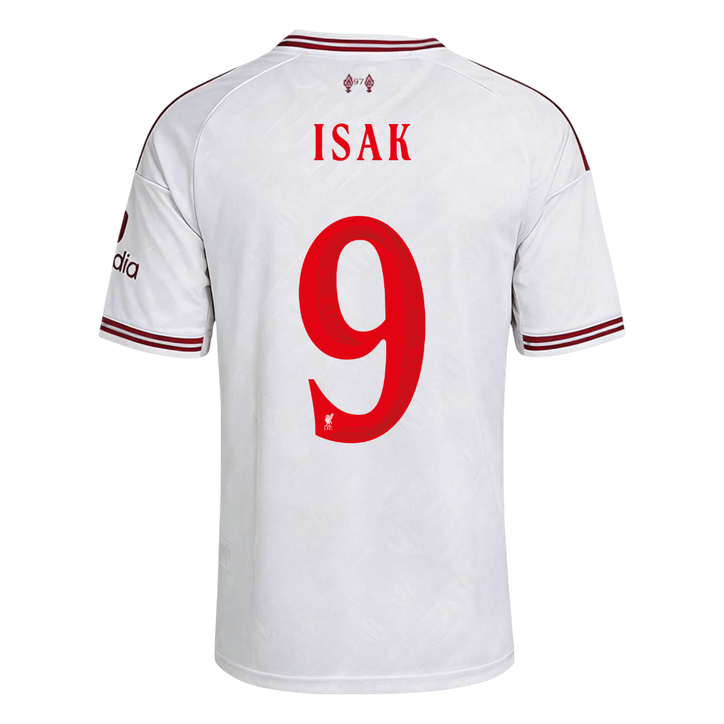 ISAK #9 Liverpool Away Jersey 2026/27 - UCL Font