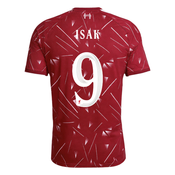 ISAK #9 Liverpool Home Jersey 2026/27 - UCL Font