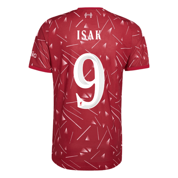 ISAK #9 Liverpool Home Match Jersey Player Version 2026/27 - UCL Font