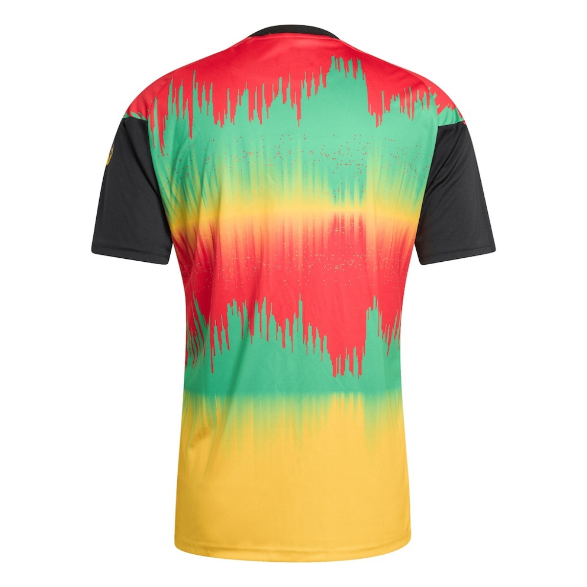 Jamaica Pre-Match Jersey World Cup 2026 (back view)