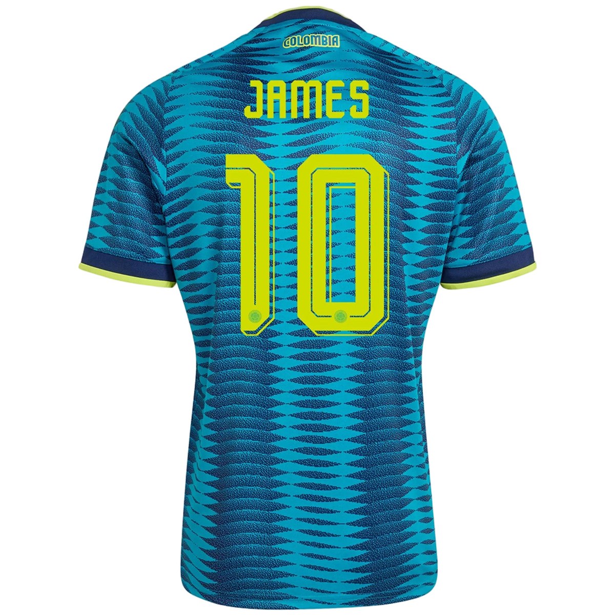 James #10 Colombia Away Jersey World Cup 2026