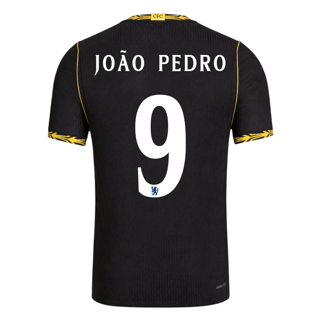 JOÃO PEDRO #9 Chelsea Away Match Jersey Player Version 2026/27 - Club Font