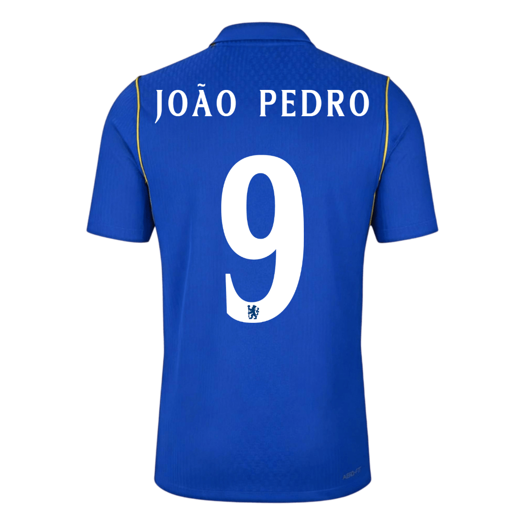 JOÃO PEDRO #9 Chelsea Home Match Jersey Player Version 2026/27 - Club Font