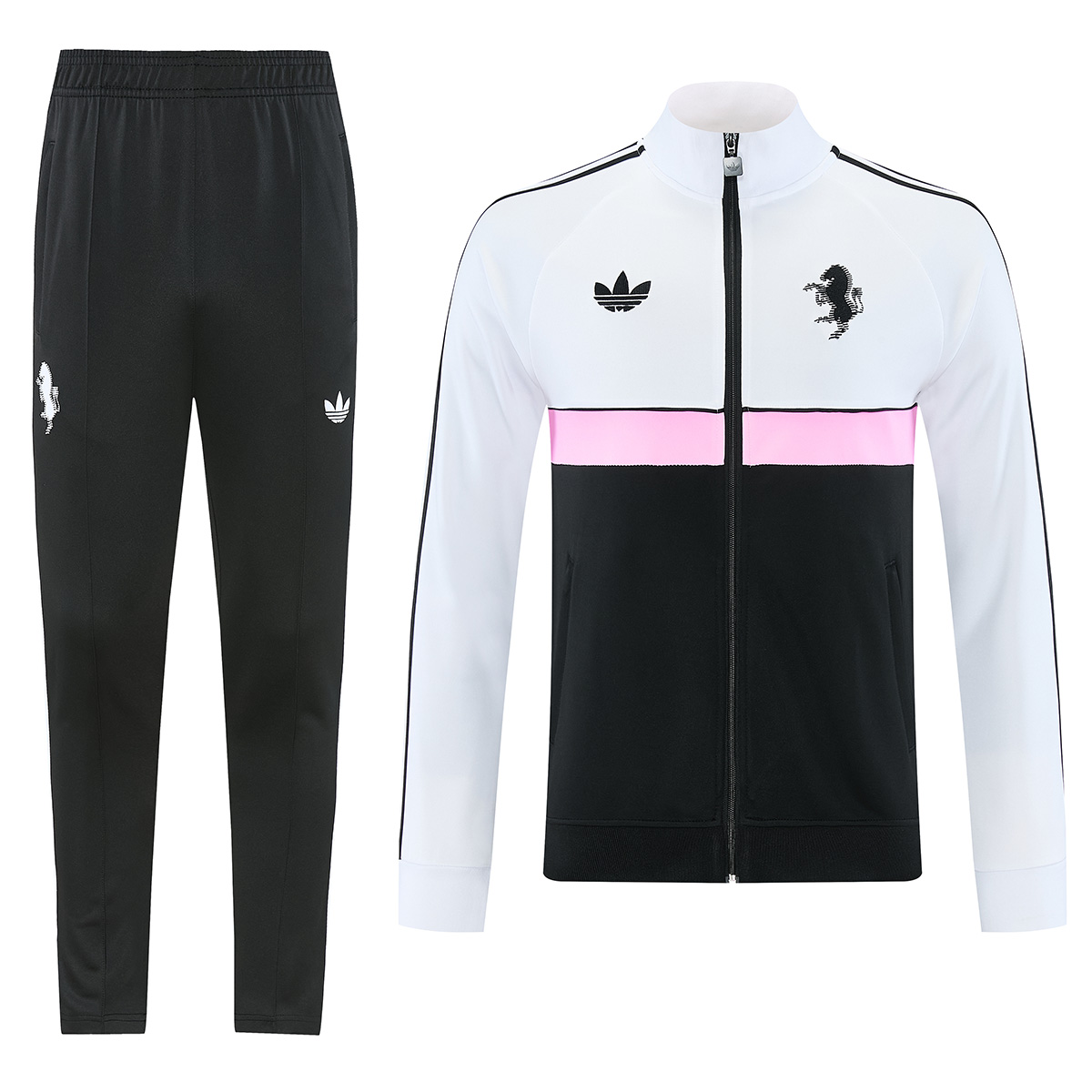 Juventus Training Kit (Jacket+Pants) Black & White 2026/27