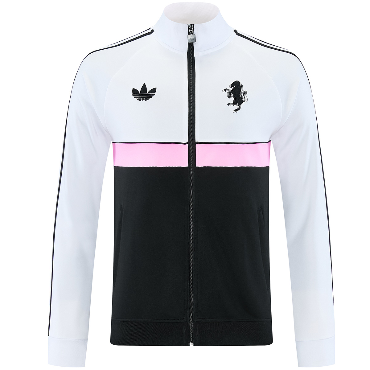 Juventus Anthem Jacket Black & White 2026/27