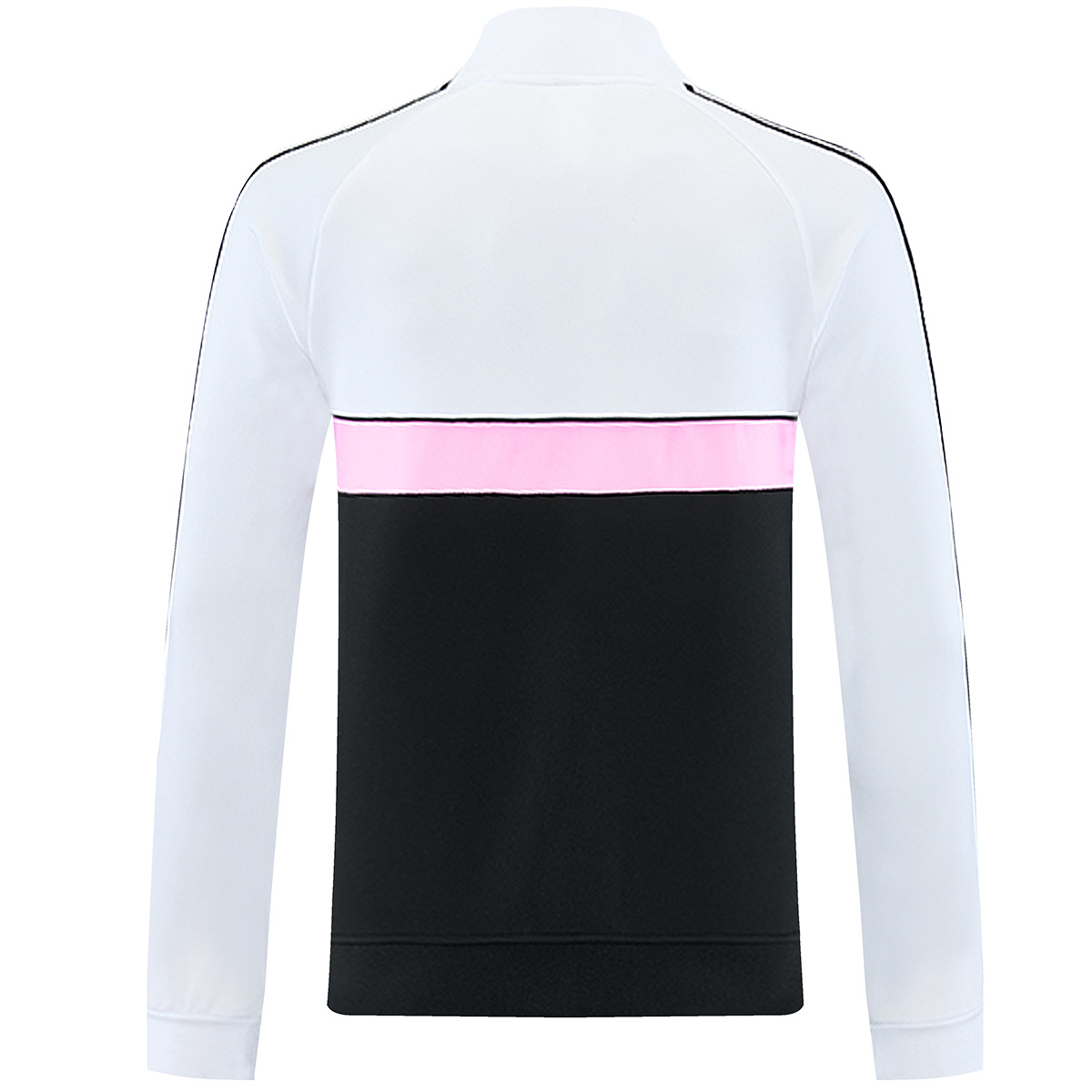 Juventus Anthem Jacket Black & White 2026/27 (back view)