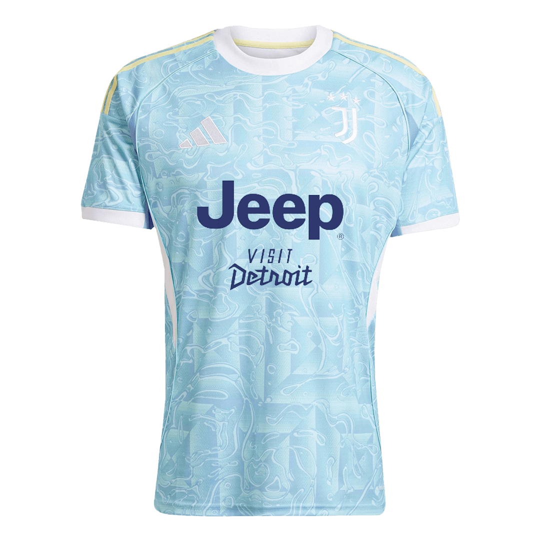 KALULU #15 Juventus Away Jersey 2025/26 (back view)