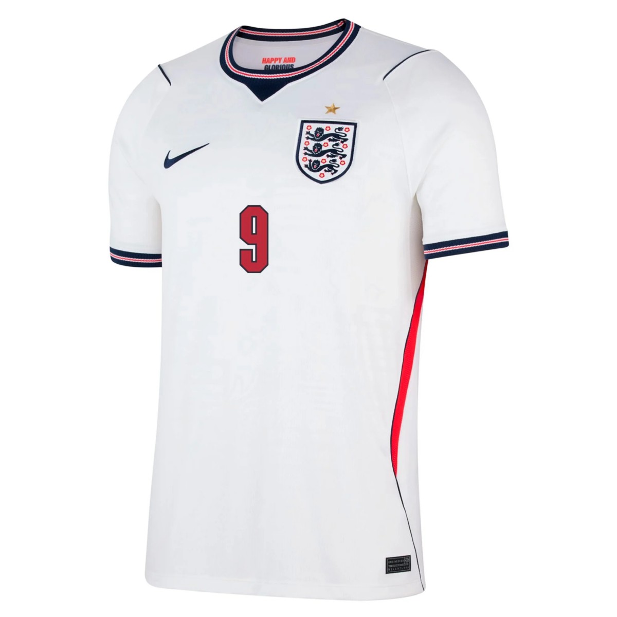 KANE #9 England Home Jersey World Cup 2026 (back view)