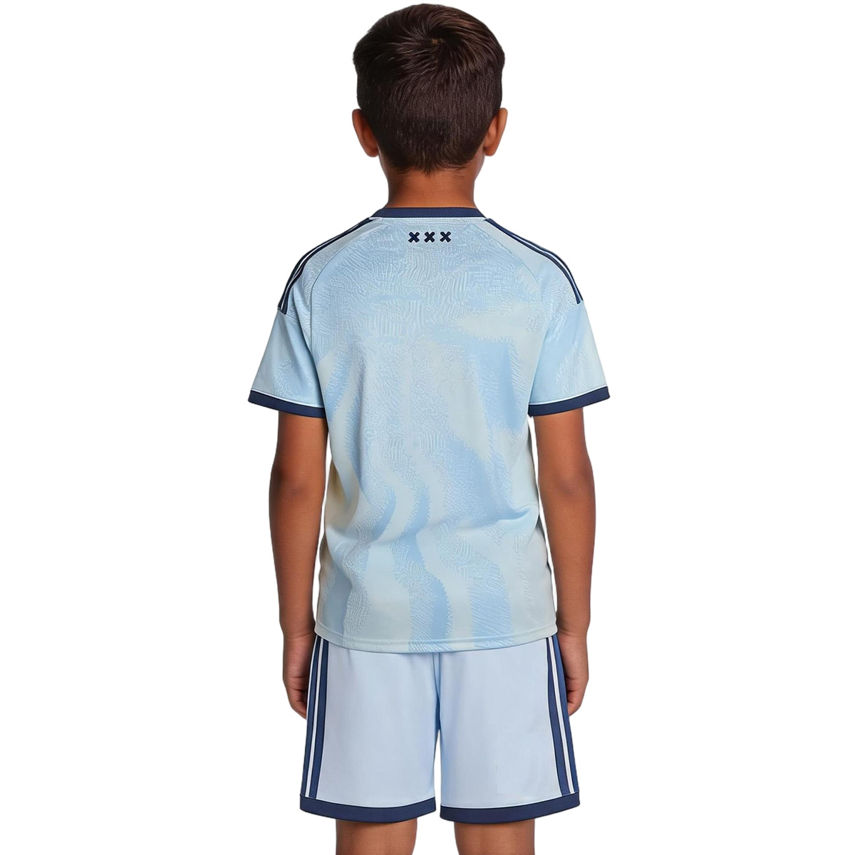 Kids Ajax Third Jersey Kit 2026/27 (back view)