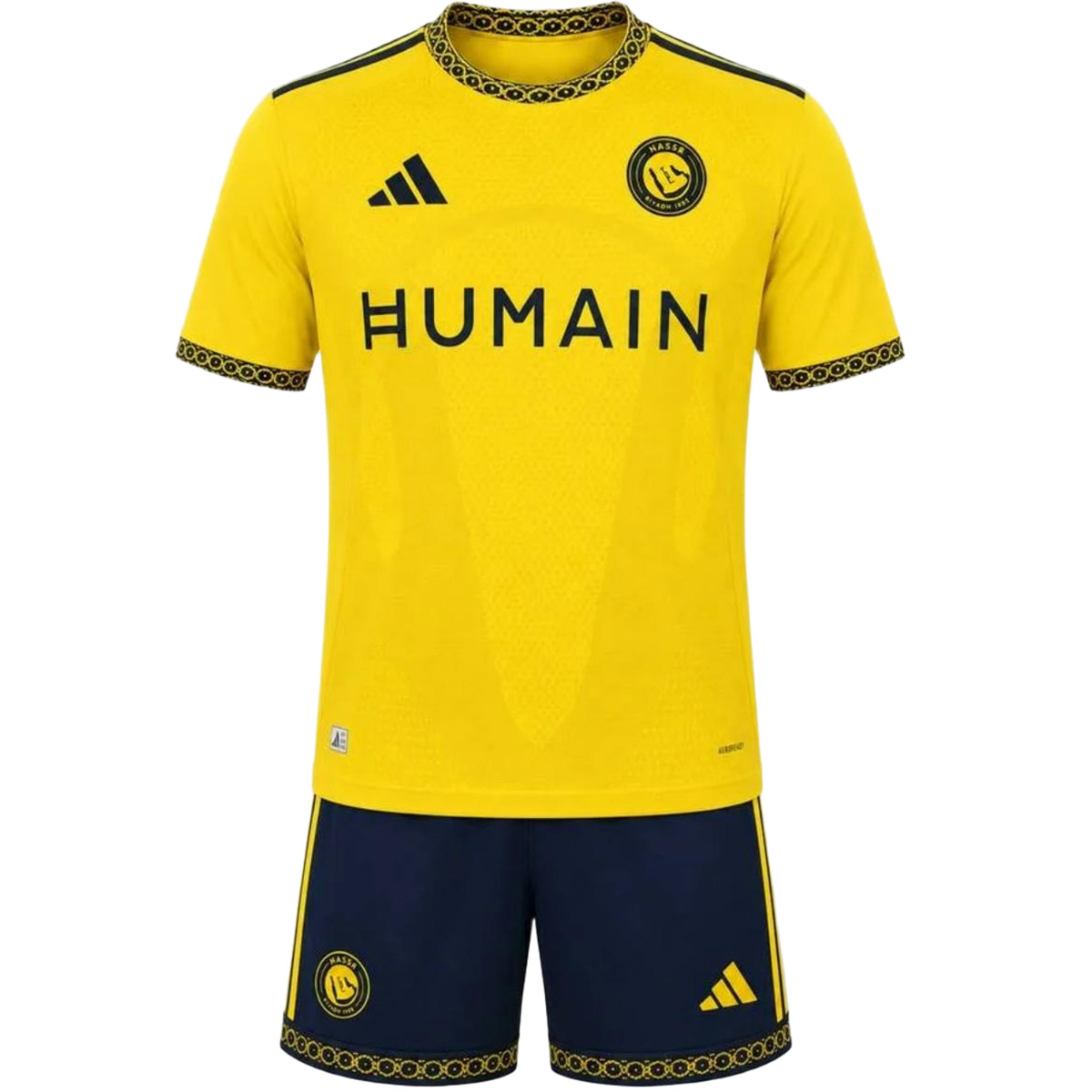 Kids Al Nassr Home Jersey Kit 2026/27 (back view)