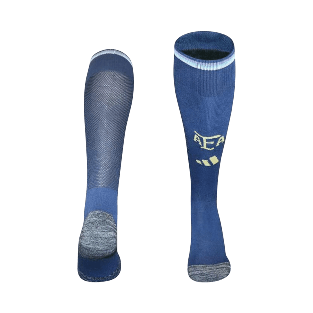 Kids Argentina Home Soccer Socks - Blue 2026