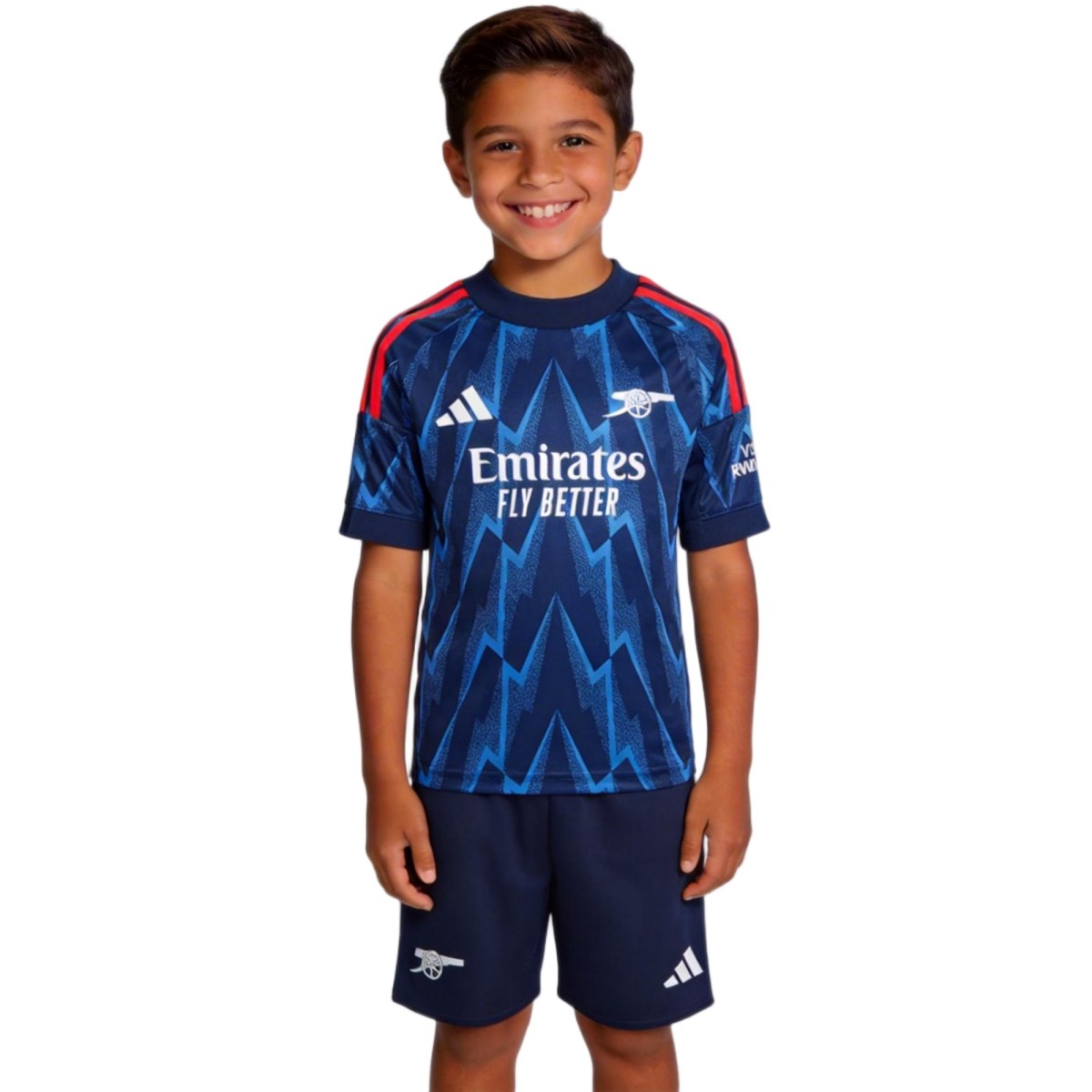 Kids Arsenal Away Jersey Kit 2025/26
