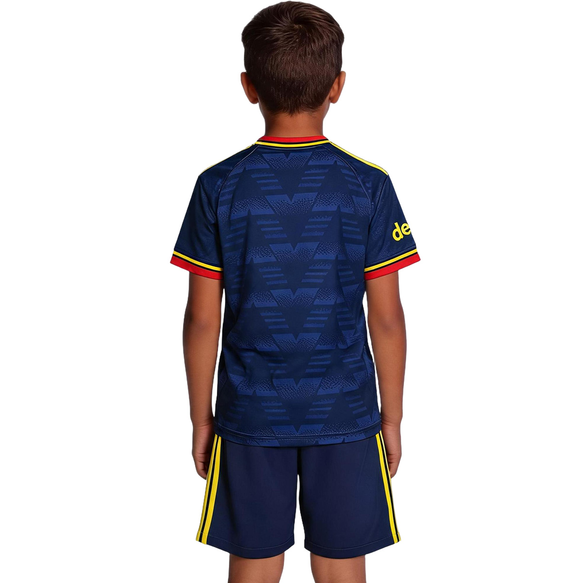 Kids Arsenal Away Jersey Kit 2026/27 (back view)