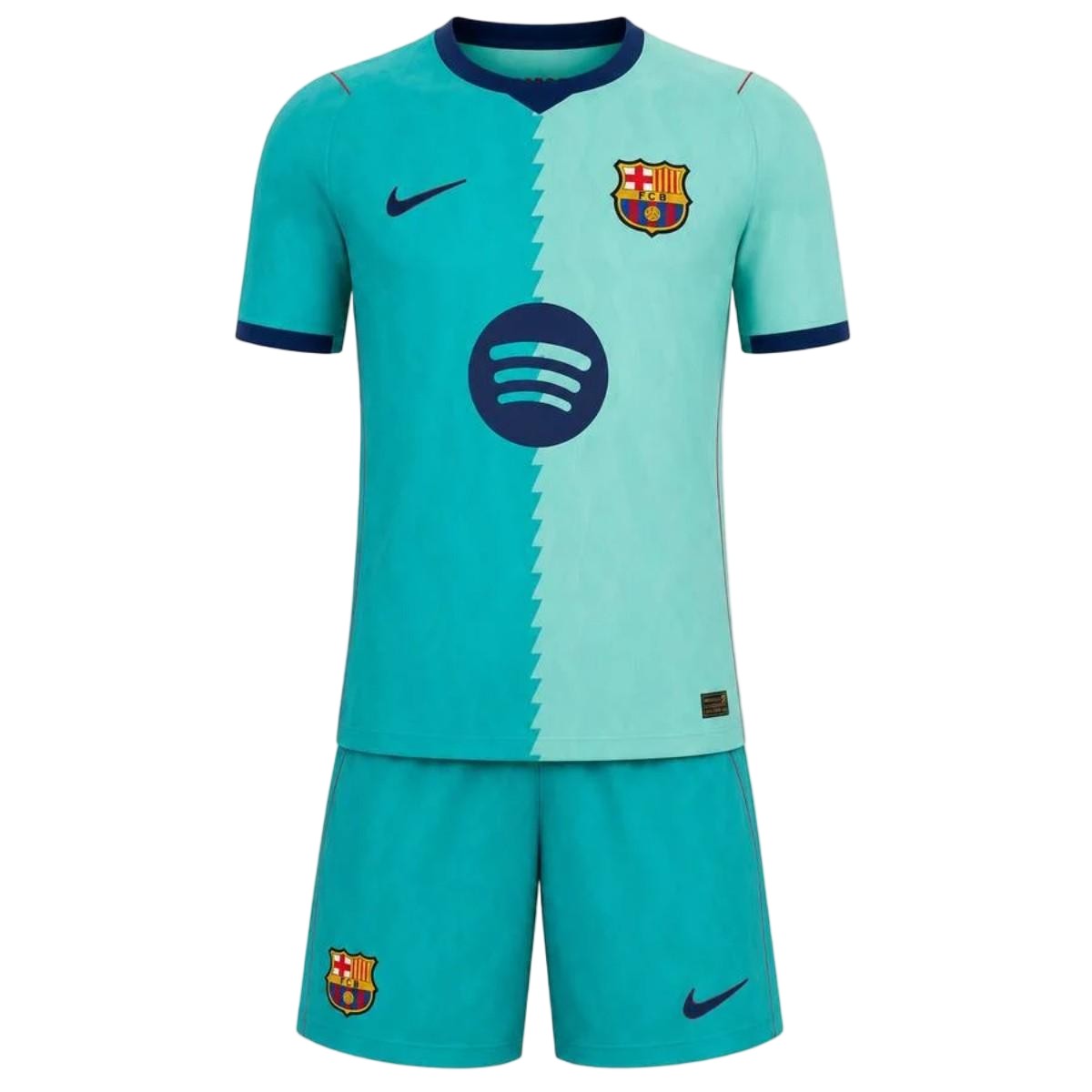 Kids Barcelona Third Jersey Kit 2026/27 (back view)