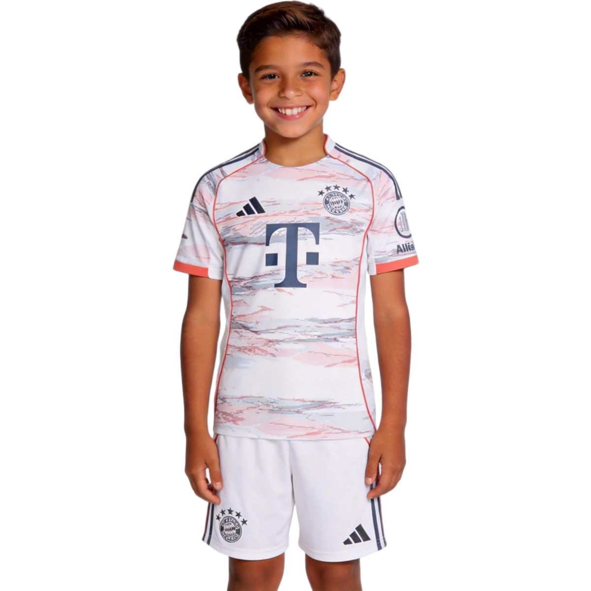 Kids Bayern Munich Away Jersey Kit 2025/26