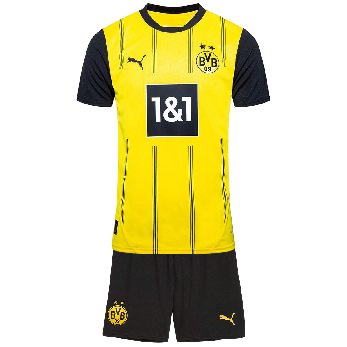Kids Borussia Dortmund Home Jersey Kit 2024/25