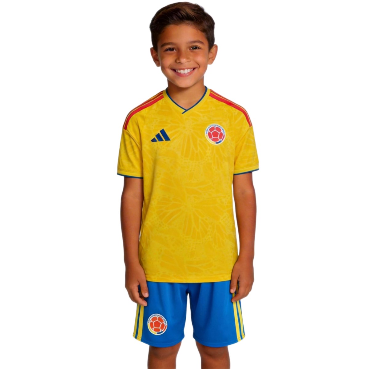 Kids Colombia Home Jersey Kit World Cup 2026