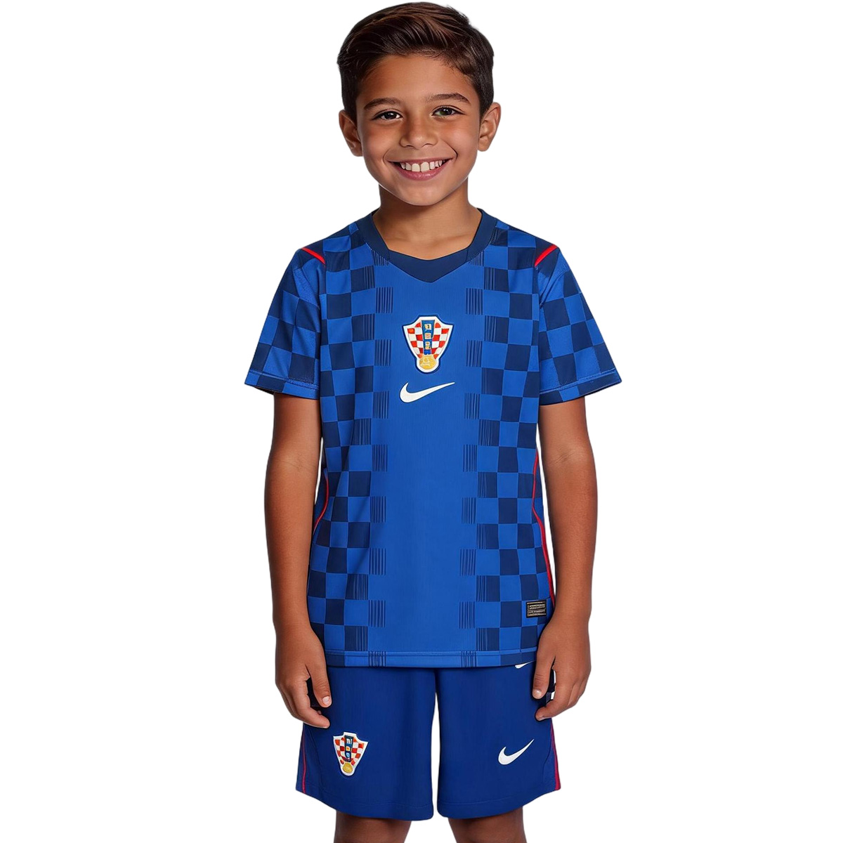 Kids Croatia Away Jersey Kit World Cup 2026