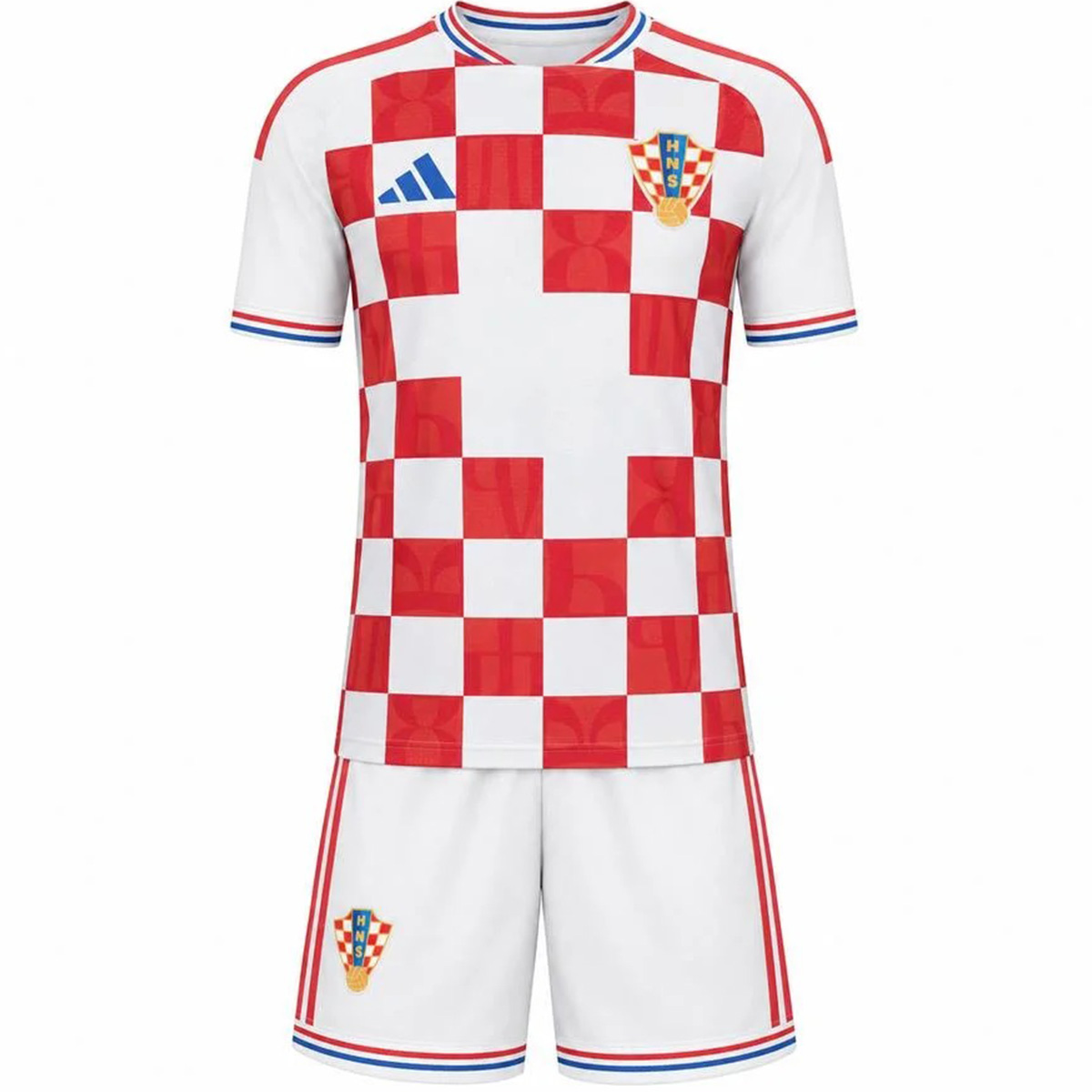 Kids Croatia Home Jersey Kit 2026/27 (back view)