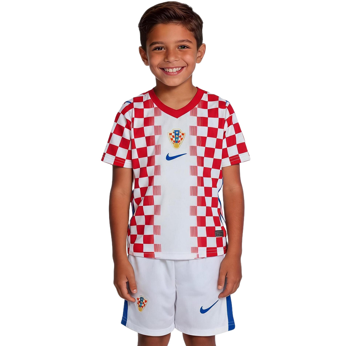 Kids Croatia Home Jersey Kit World Cup 2026