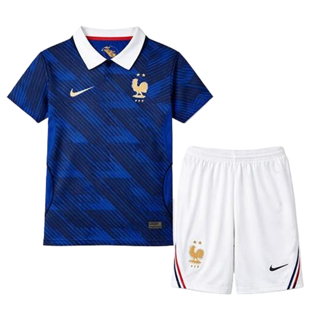 Kids France Home Jersey Kit World Cup 2026 (back view)