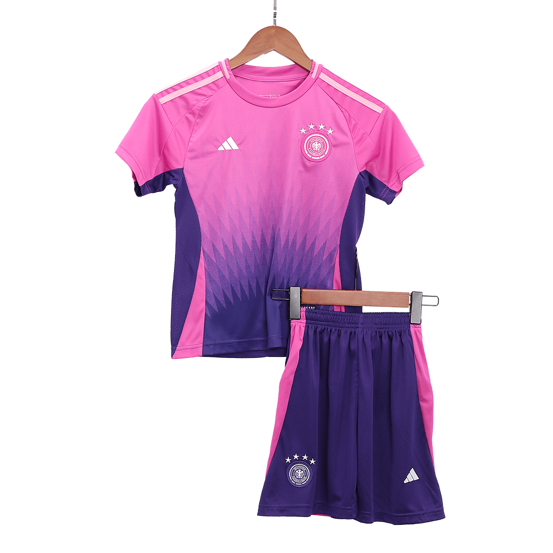 Kids Germany Away Kit Euro 2024 (back view)