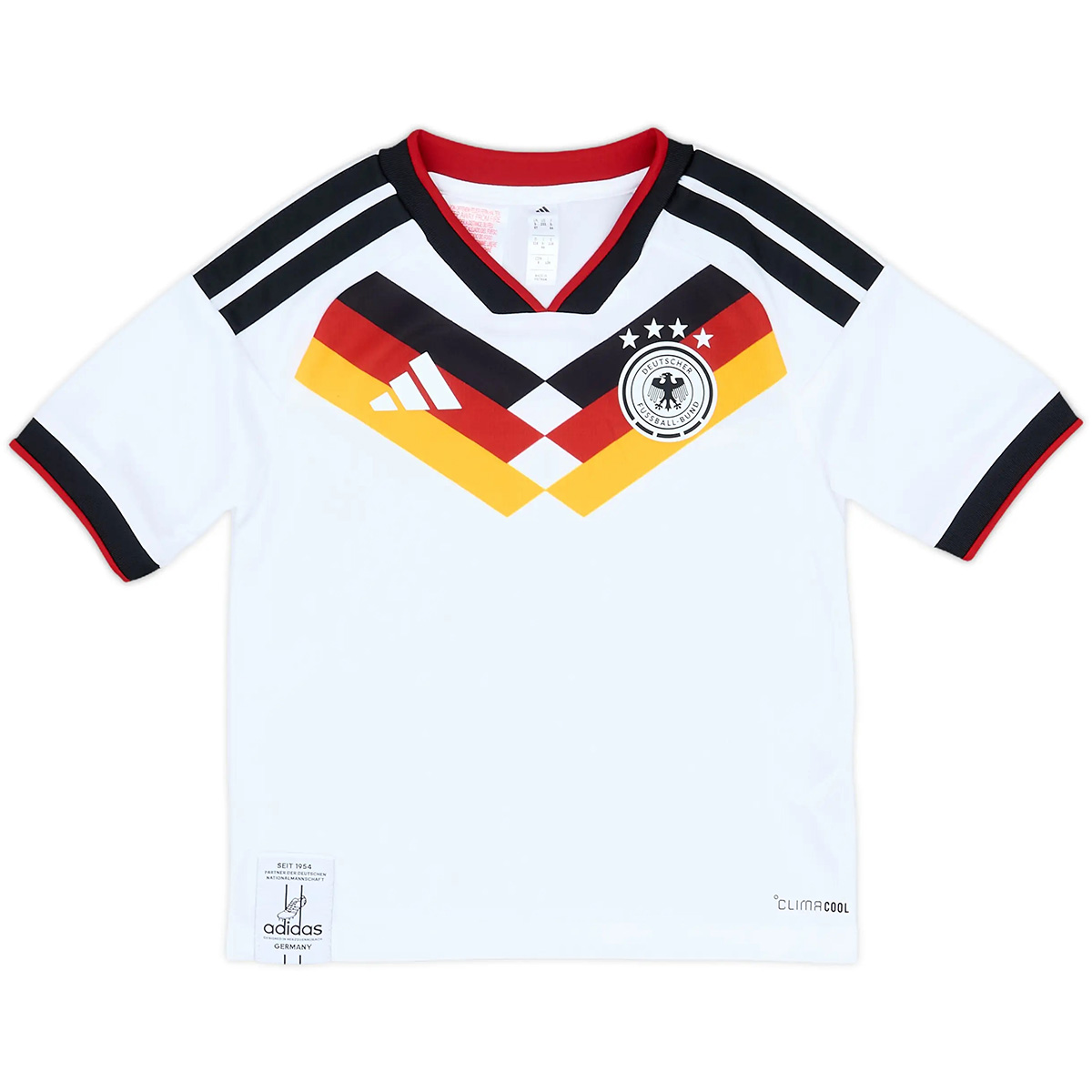 Kids Germany Home Jersey Full Kit World Cup 2026 (back view)