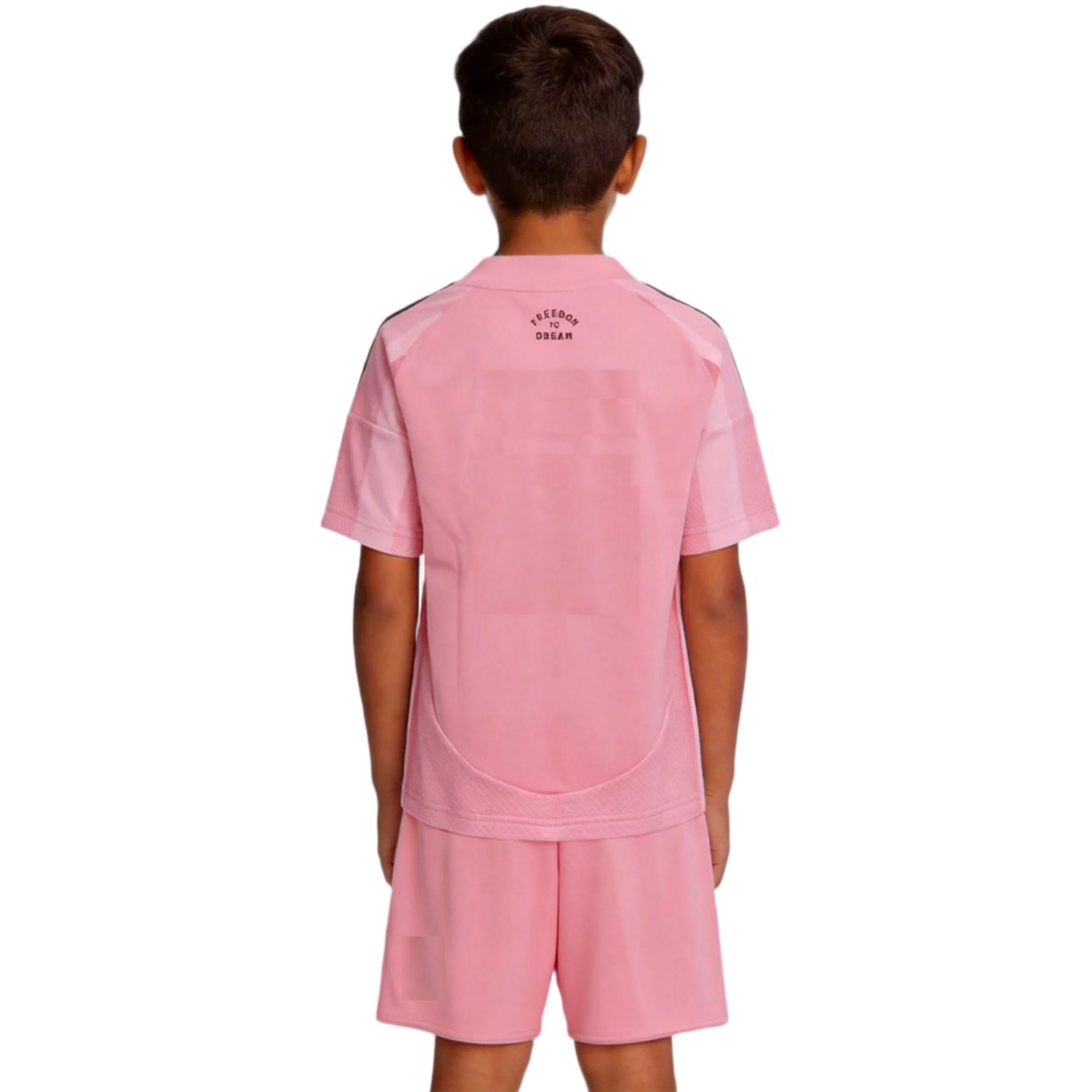 Kids Inter Miami CF Euforia Home Kit 2025 (back view)