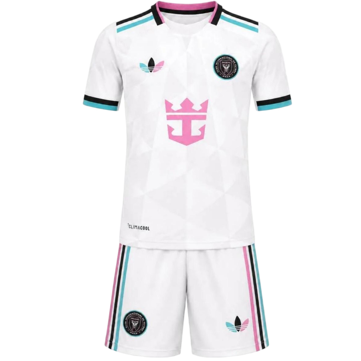 Kids Inter Miami Third Jersey Kit 2026 (back view)