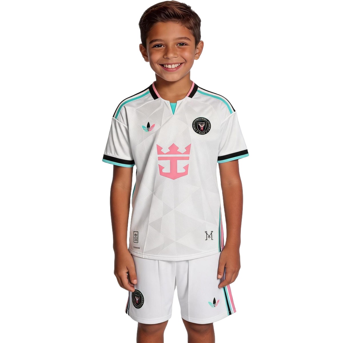 Kids Inter Miami Third Match Jersey Kit Player Version 2026
