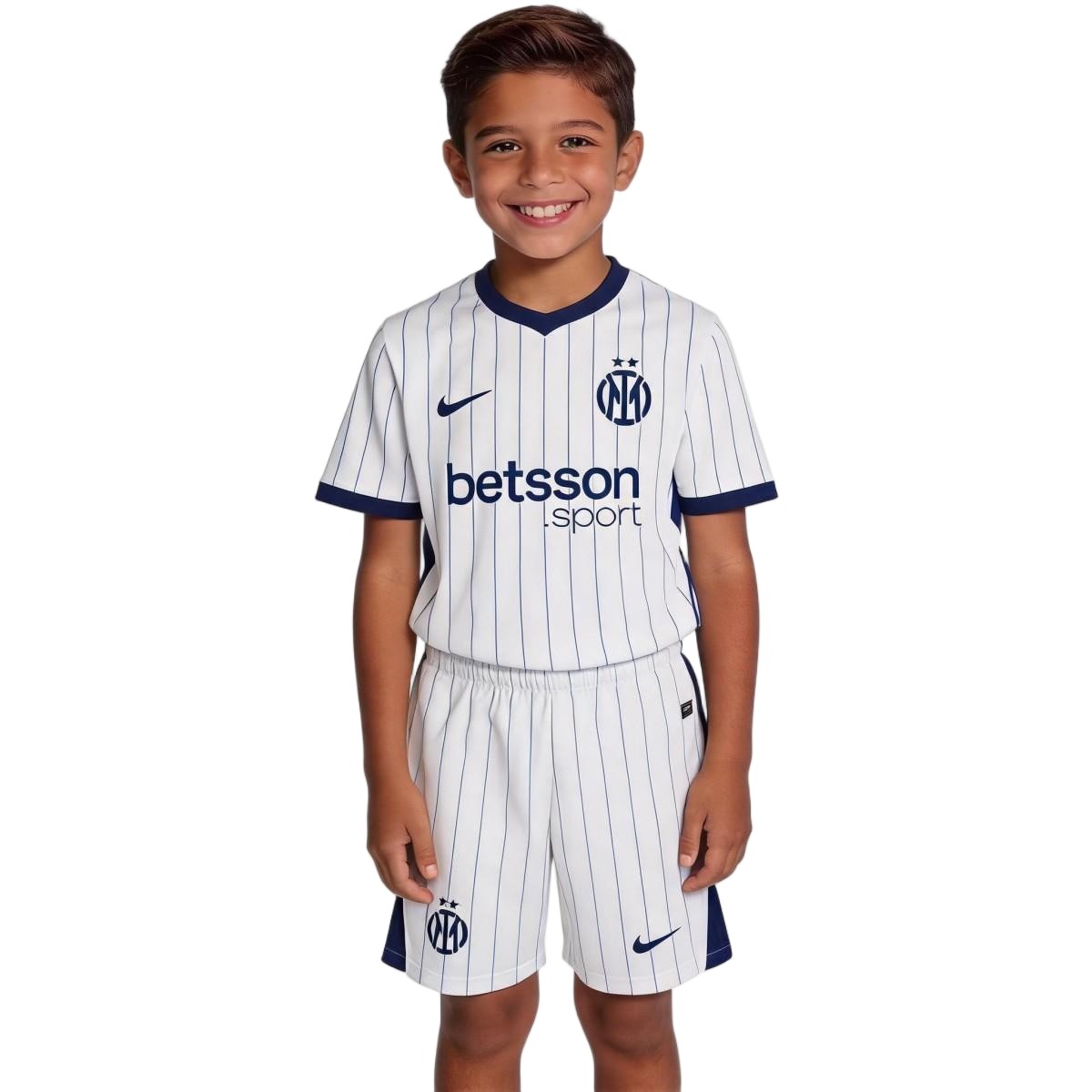 Kids Inter Milan Away Jersey Kit 2026/27