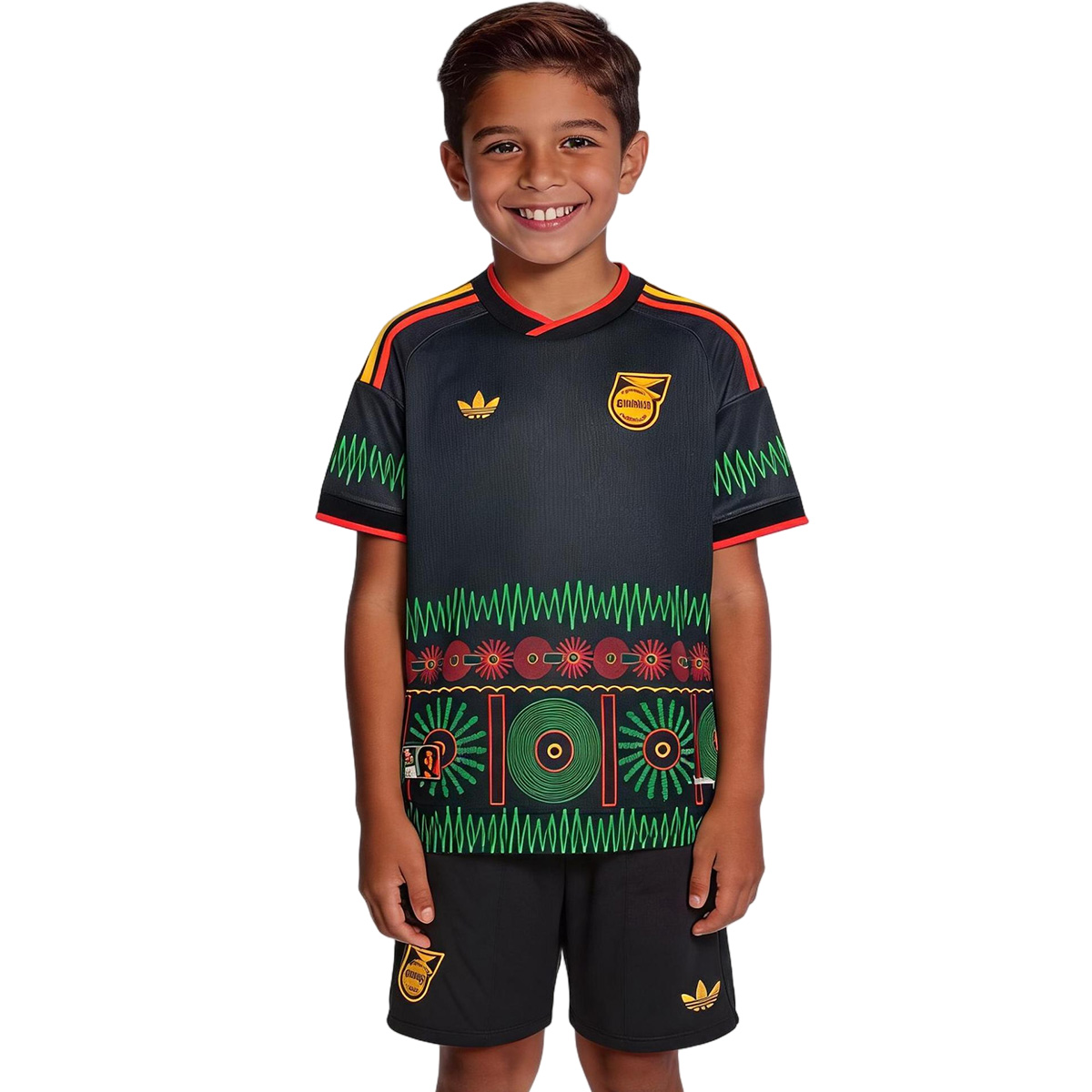 Kids Jamaica Away Jersey Kit World Cup 2026