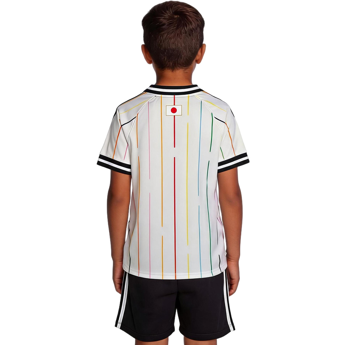 Kids Japan Away Jersey Kit World Cup 2026 (back view)