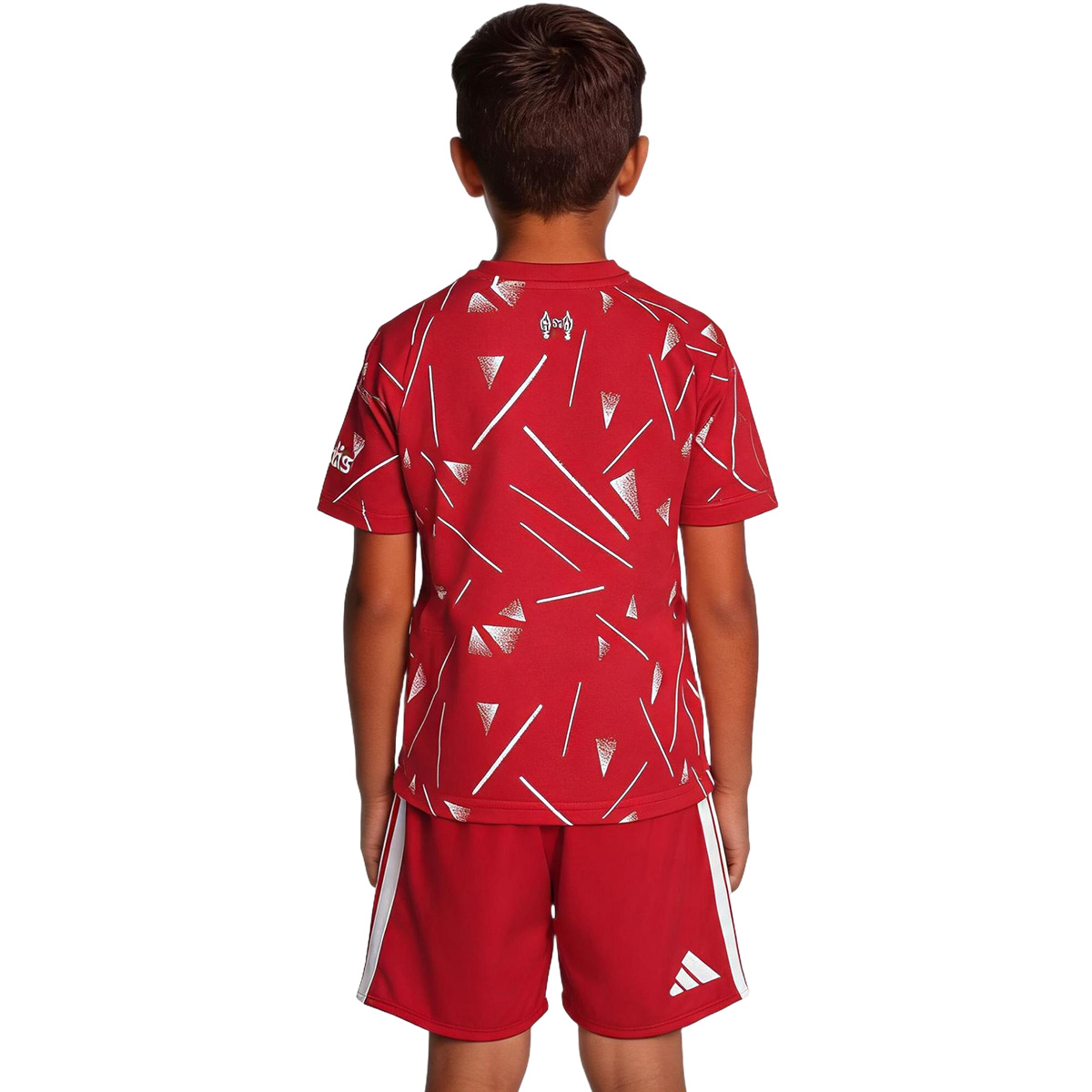 Kids Liverpool Home Jersey Kit 2026/27 (back view)