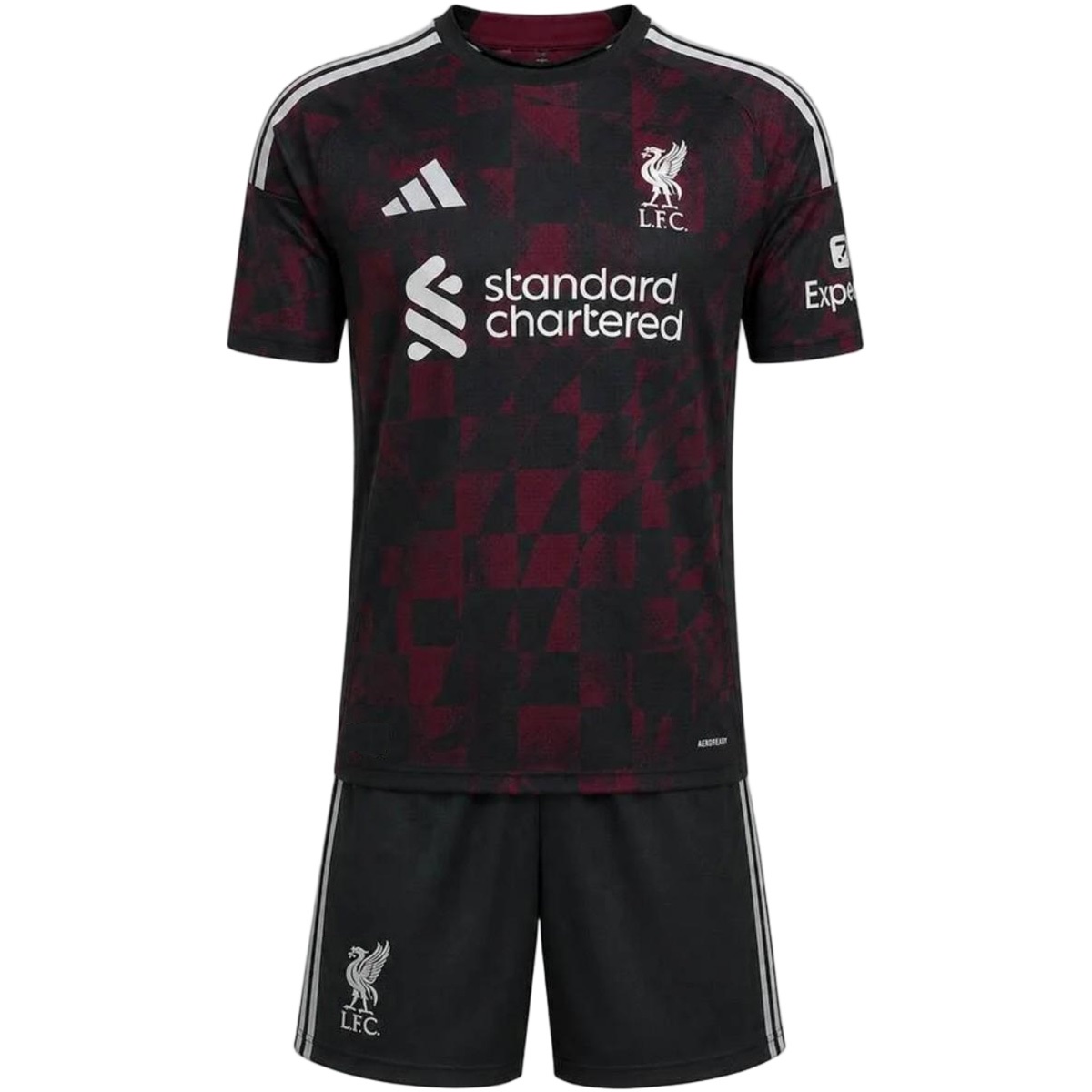 Kids Liverpool Third Jersey Kit 2026/27 (back view)