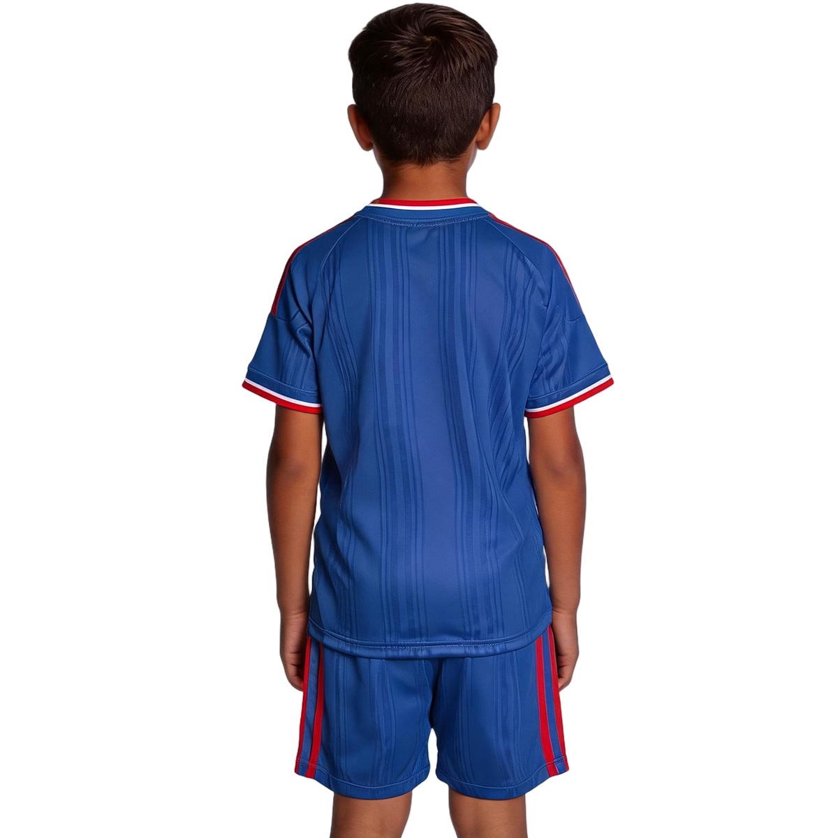 Kids Manchester United Away Match Jersey Kit Player Version 2026/27 (back view)