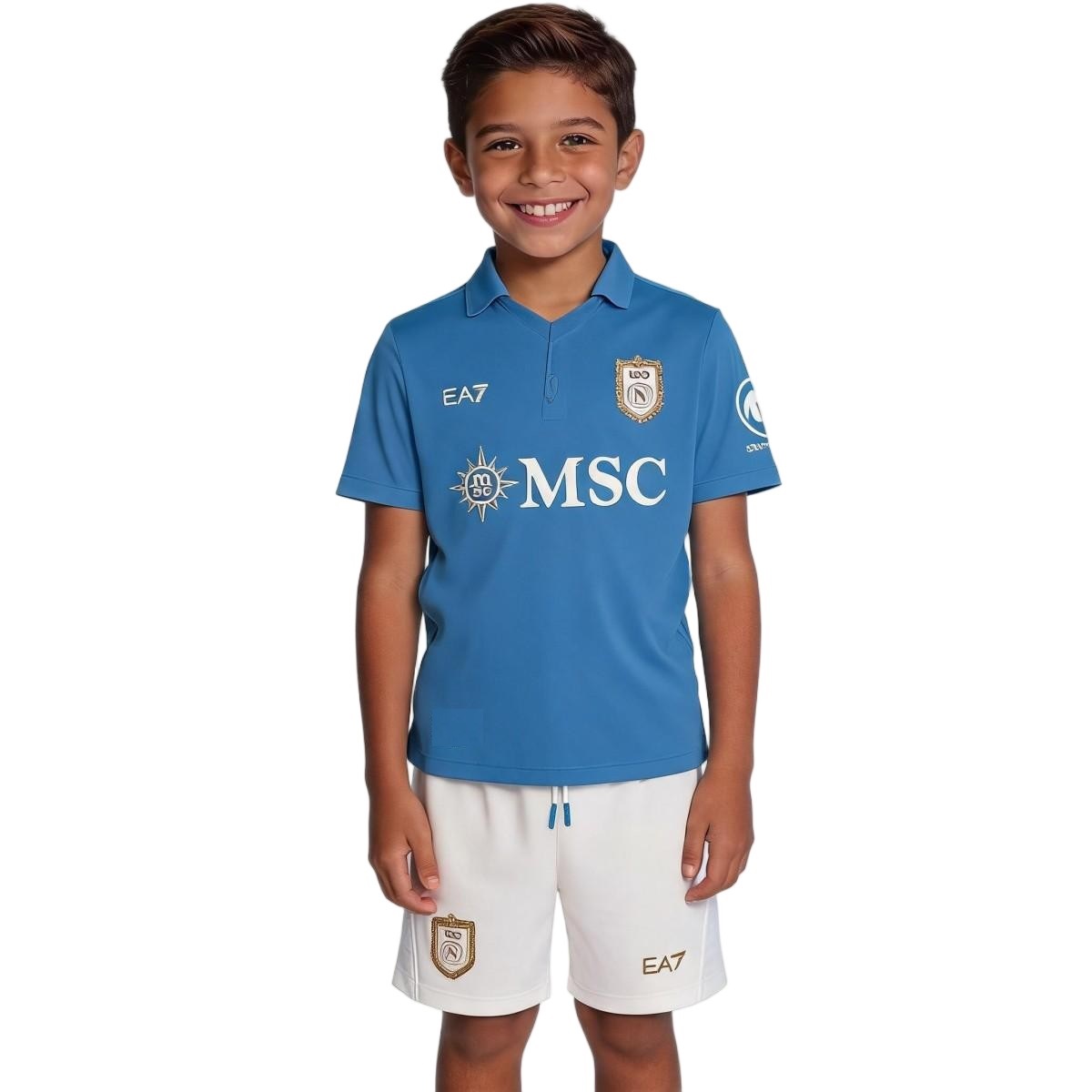 Kids Napoli Home Jersey Kit 2026/27