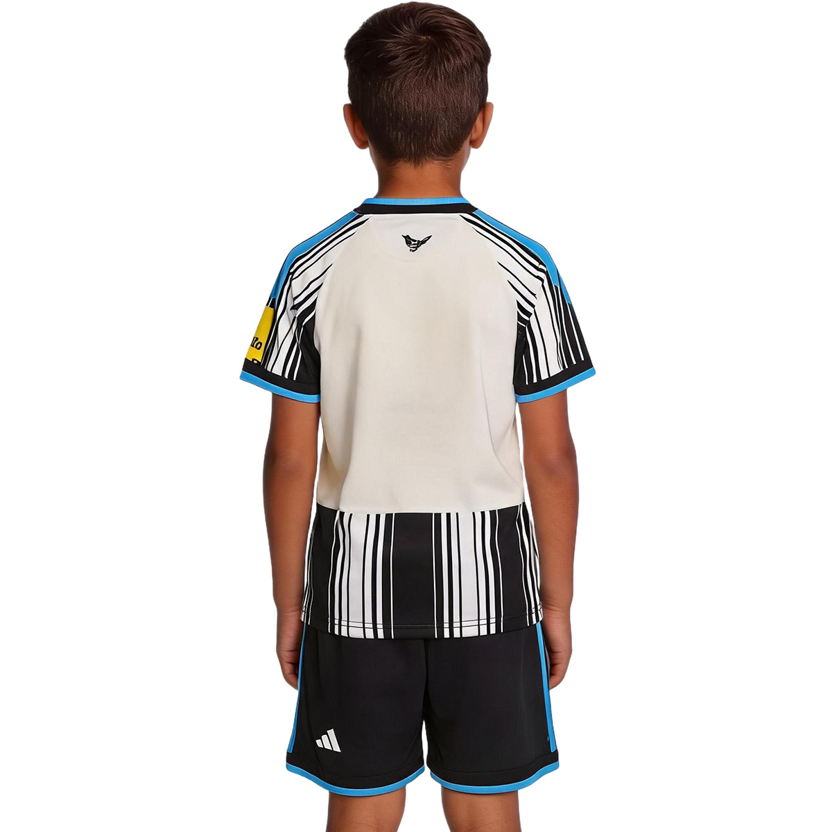 Kids Newcastle United Home Jersey Kit 2026/27 (back view)