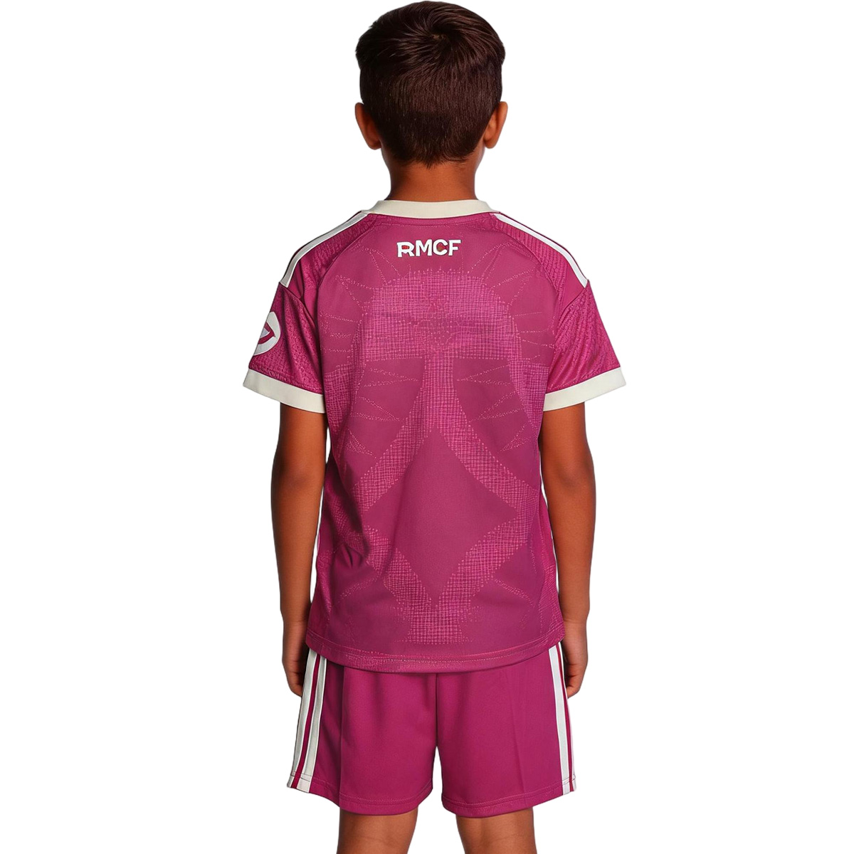 Kids Real Madrid Third Jersey Kit 2026/27 (back view)