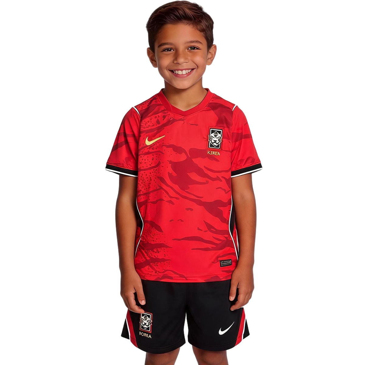 Kids South Korea Home Jersey Kit World Cup 2026