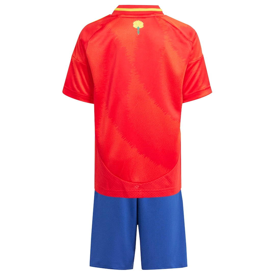 Kids Spain Home Kit EURO 2024 (back view)